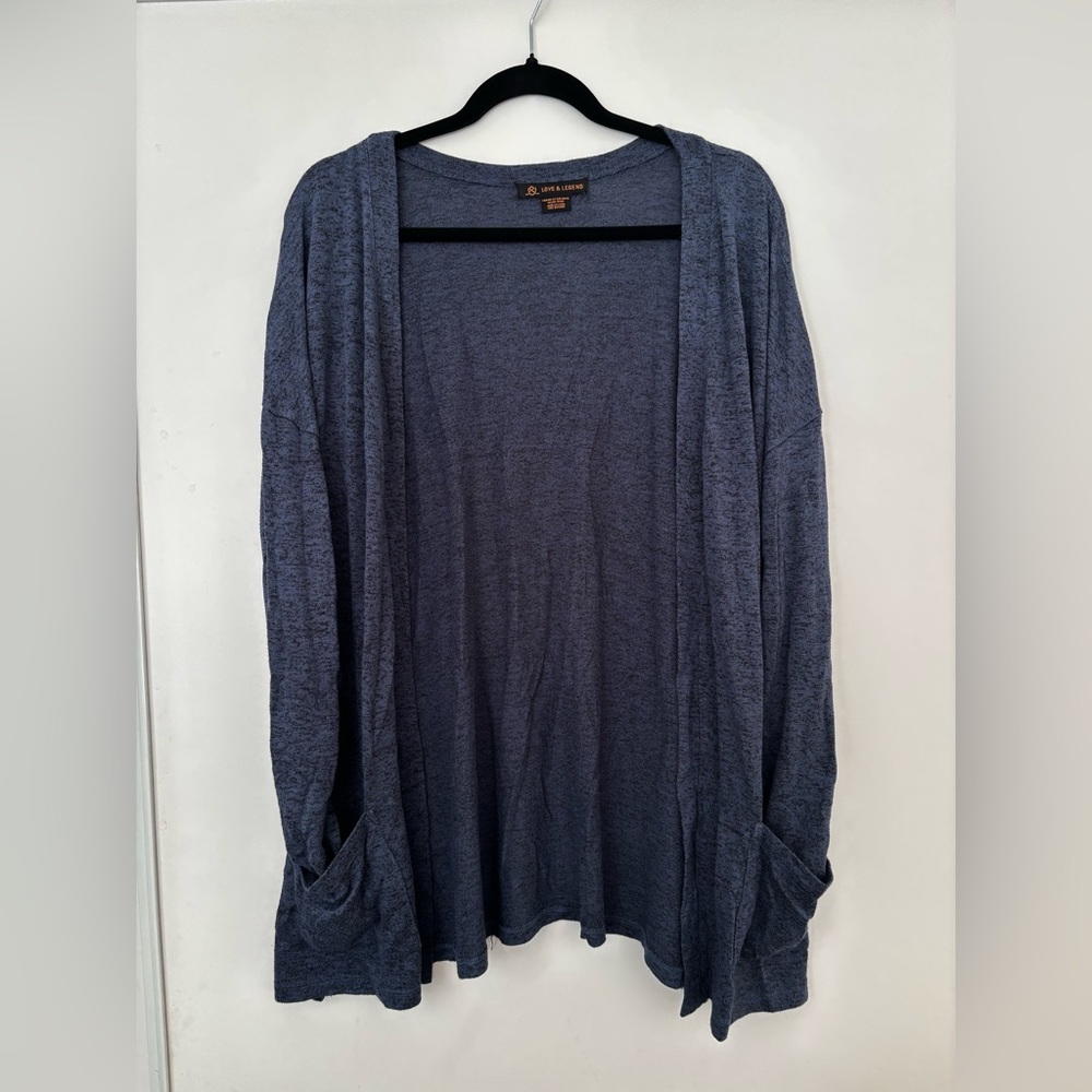 Love & Legend Blue Cardigan